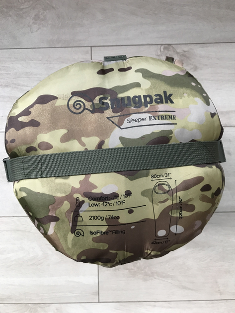 Спальный мешок Snugpak Sleeper Extreme MTP -12°C 80 см х 220 см – фото ...