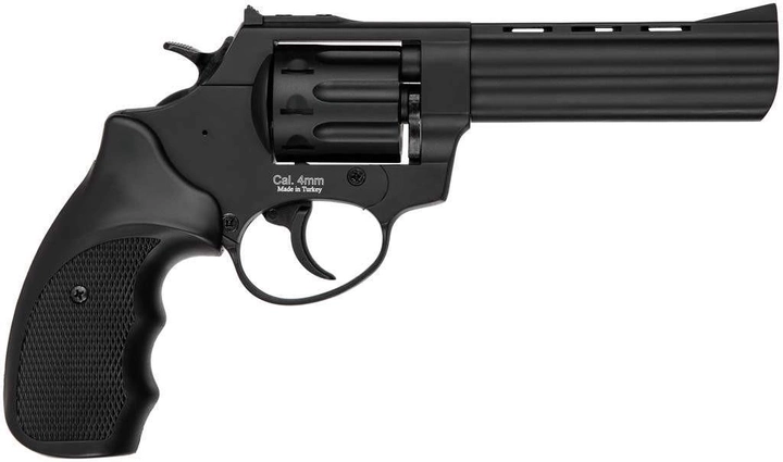 Револьвер под патрон Флобера Ekol Viper 4,5" (черный / пластик) black - изображение 2