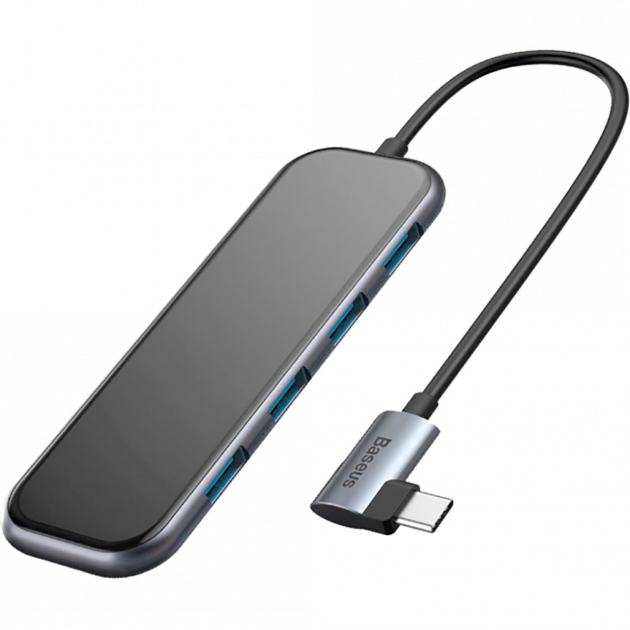 Переходник USB хаб Baseus Superlative Multifunctional 4in1 USB-C to 4 ...