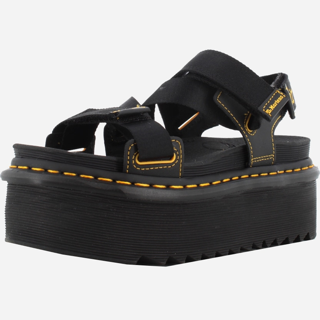Sandały damskie skórzane Dr.Martens Kimber 27351001 39 (8US) 24.5 cm Czarne (190665466003) - obraz 3