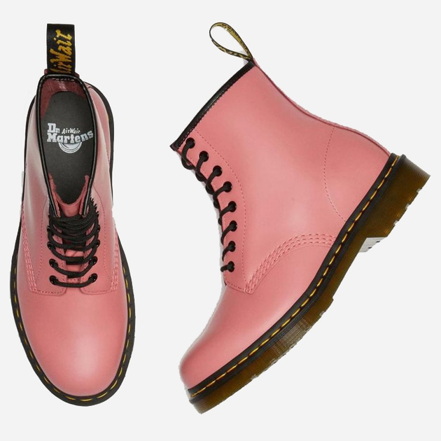Жіночі черевики високі Dr. Martens 1460 25714653 41 (9US) 25.5 см Рожеві (190665320350) - зображення 4