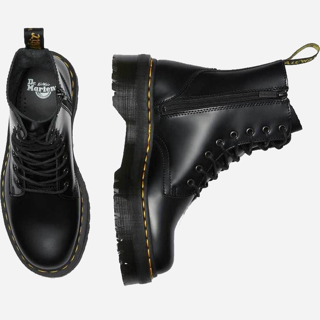 Жіночі берці високі Dr. Martens Jadon 15265001 36 (5US) 22 см Чорні (883985578883) - зображення 5