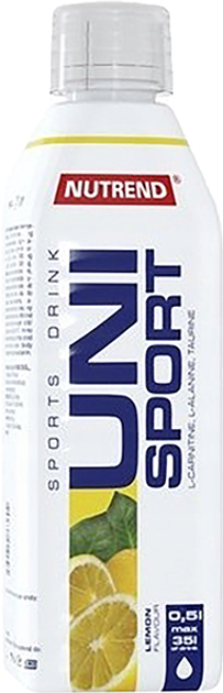 Izotonik Nutrend Unisport Cytryna 500 ml (8594014863604) - obraz 1