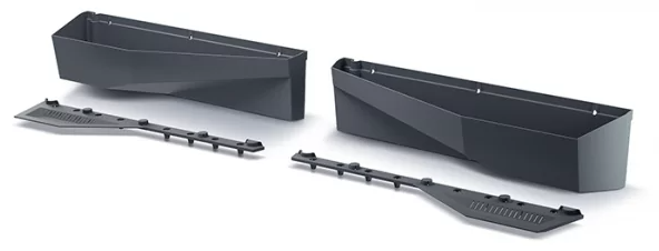 Садові вертикальні модульні горщики Prosperplast Cascade Garden Wall IO3W800-S433 антрацит - зображення 2