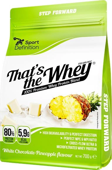 Sport Definition Thats The Whey 700 g White Chocolate Pineapple (5902811800129) - obraz 1