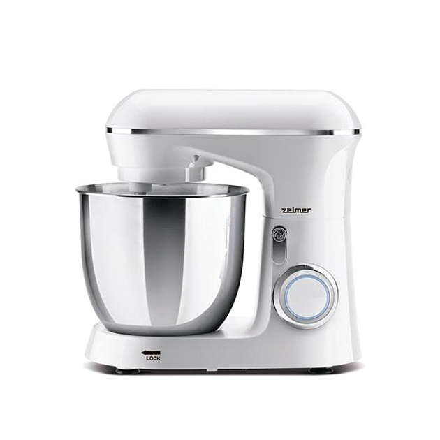 Миксер планетарный с тремя насадками ZELMER ZKR1300W – фото, отзывы ...