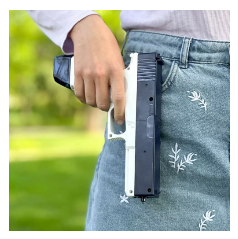 Игрушечный водяной пистолет Water Gun Glock USB Blue - изображение 2
