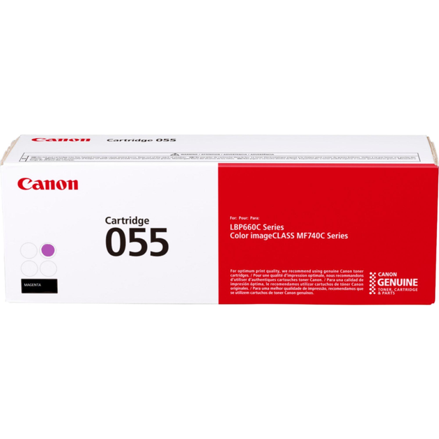 Картридж для лазерного принтера Canon Cartridge 055 Magenta 3014C002AA - изображение 2