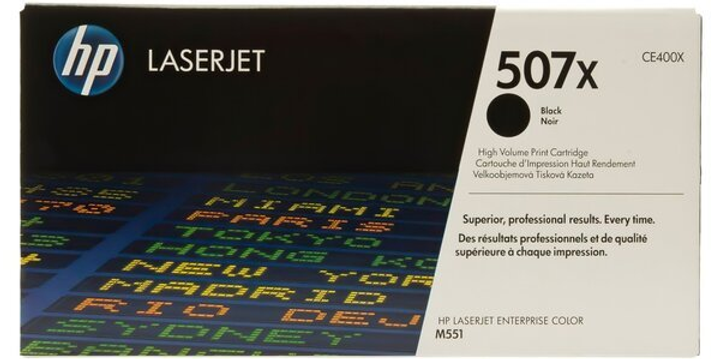 Toner HP LaserJet Enterprise 500 Color M551n/ 551dn/551xh max Black (CE400X) - obraz 1