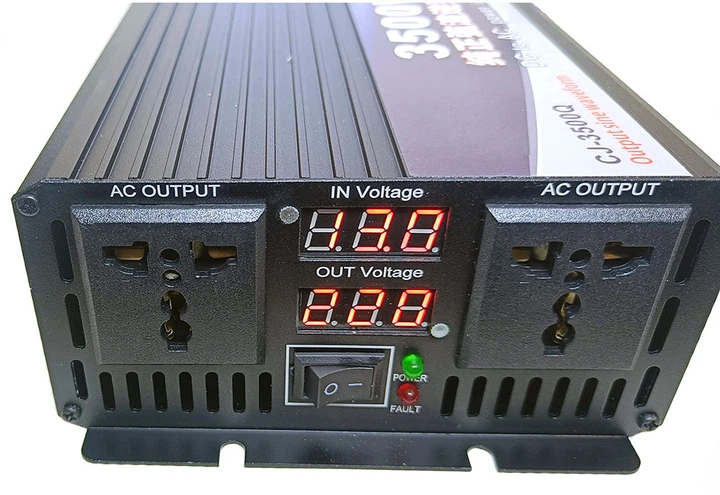 Инвертор автомобильный CHOETECH 12 В 1600 Вт чистая синусоида