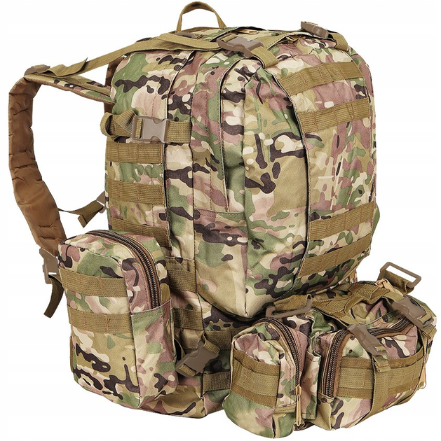 Тактический рюкзак 50 л мультикам - изображение 1