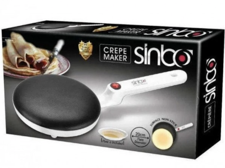 Електрична млинниця SINBO SP-5208 Multifunction Crepe Maker 900 W - изображение 5