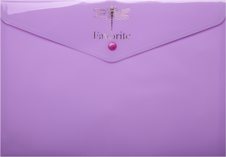Набір папок-конвертів Buromax Favourite Pastel на кнопці 6 шт. A4 180 мкм Бузковий (BM.3953-26) - Фото 1 Набір папок-конвертів Buromax Favourite Pastel на кнопці 6 шт. A4 180 мкм Бузковий (BM.3953-26) - зображення 1