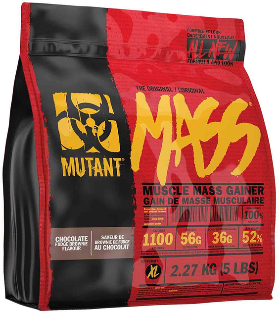 Гейнер PVL MUTANT MASS 2270 г Fudge Brownie (627933026626) – фото ...