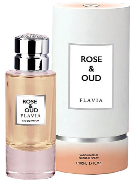 Woda perfumowana damska Flavia Rose & Oud 100 ml (6294015151770) - obraz 1