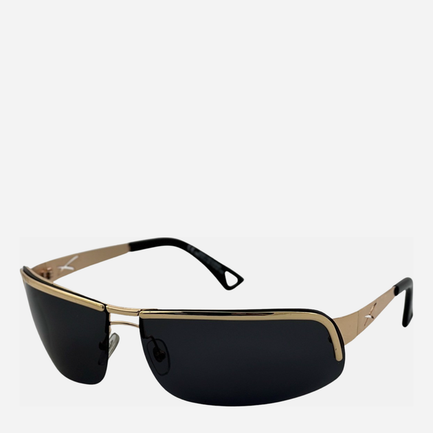 Polarized Rectangle Metal Aviator Sunglasses