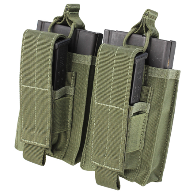 Подсумок для магазинов AR молле Condor Double AR10/M14 Kangaroo Mag Pouch 191040 Олива (Olive) Один размер - изображение 1