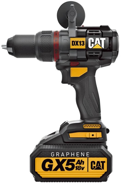 Аккумуляторная ударная бесщеточная дрель-шуруповерт CAT DX13 – фото ...