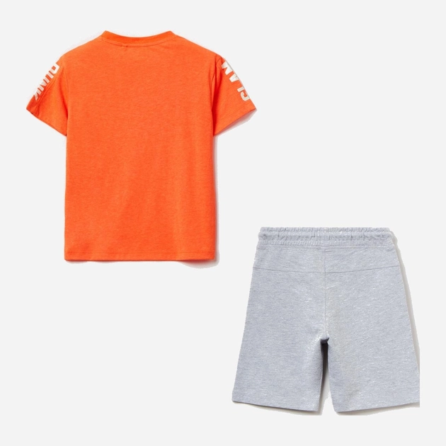 Garnitur dziecięcy (t-shirt + spodenki) OVS 1786589 128 cm Pomarańczowy (8057274849523) - obraz 2
