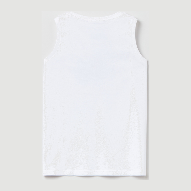 Koszulka młodzieżowa chłopięca bez rękawów OVS 1795387 146 cm Biała (8057274992175) - obraz 2