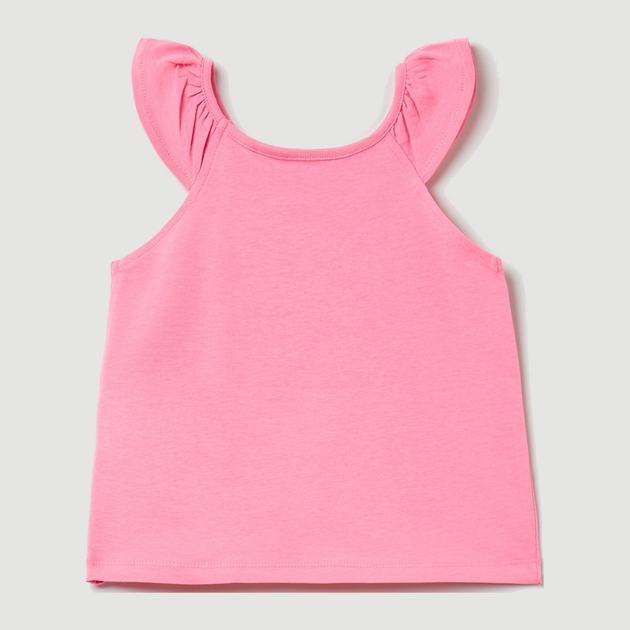 Koszulka na ramiączkach dziecięca dla dziewczynki OVS 1804182 134 cm Różowa (8056781107997) - obraz 2