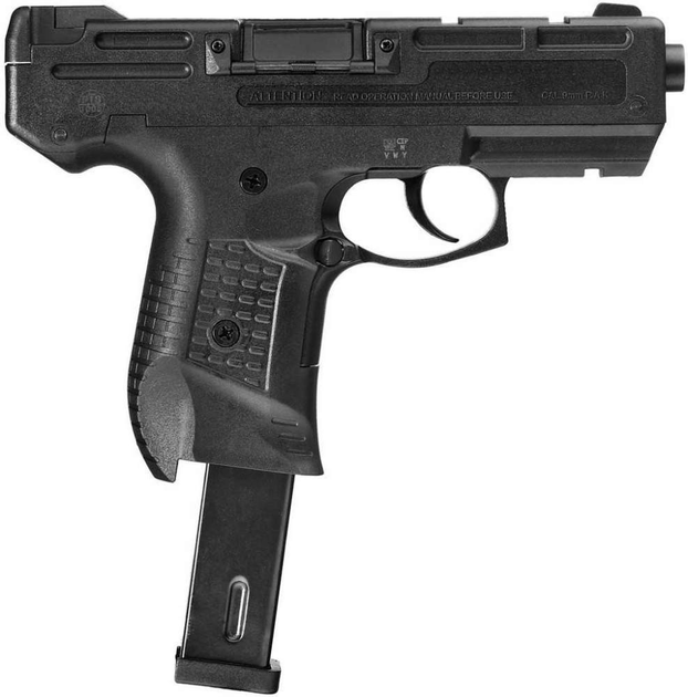 Стартовый пистолет Stalker 925 Black + Патроны 25шт. - изображение 2