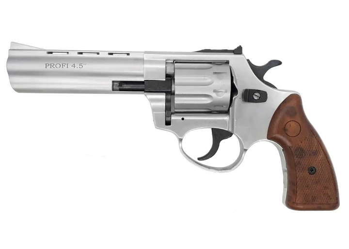 Револьвер под патрон Флобера Profi 4.5" сатин Magic Wood з Кобурою - зображення 2