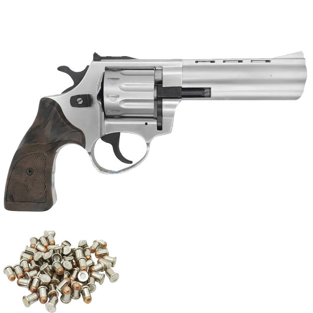 Револьвер под патрон Флобера Profi 4.5" сатин Pocket - изображение 1