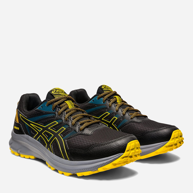 Чоловічі кросівки для бігу ASICS Trai Scout 2 1011B181-009 41.5 26 см Чорний/Жовтий (4550456263598) - зображення 2