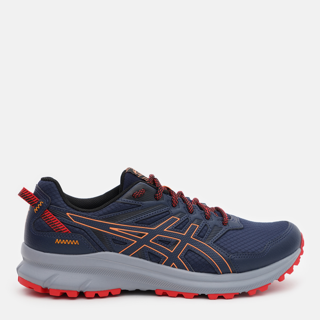 Чоловічі кросівки для бігу ASICS Trai Scout 2 1011B181-404 45 28.5 см Синій/Персиковий (4550456283015) - зображення 1