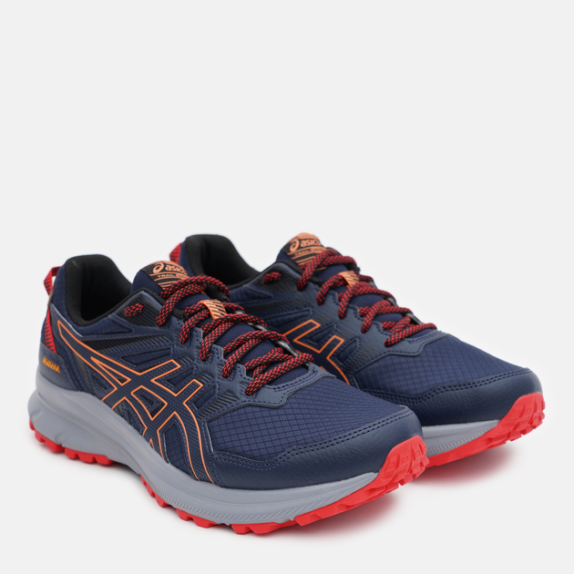 Чоловічі кросівки для бігу ASICS Trai Scout 2 1011B181-404 45 28.5 см Синій/Персиковий (4550456283015) - зображення 3