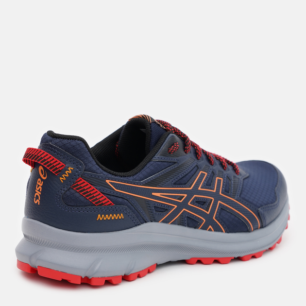 Чоловічі кросівки для бігу ASICS Trai Scout 2 1011B181-404 45 28.5 см Синій/Персиковий (4550456283015) - зображення 5