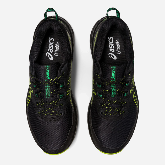 Buty do biegania męskie ASICS Gel-Venture 9 1011B486-003 45 28.5 cm Czarny/Limonkowy (4550456323544) - obraz 6