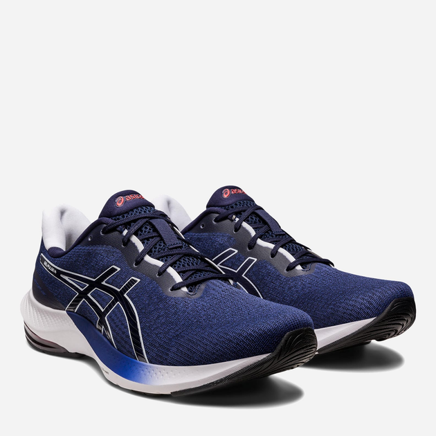 Buty do biegania męskie z amortyzacją ASICS Ge-Pulse 14 1011B491-404 44 28 cm Granatowy/Biały (4550456303171) - obraz 2