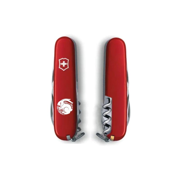 Нож Victorinox Spartan Zodiac Red "Щасливий Кролик" White (1.3603_Z2160u) - изображение 2