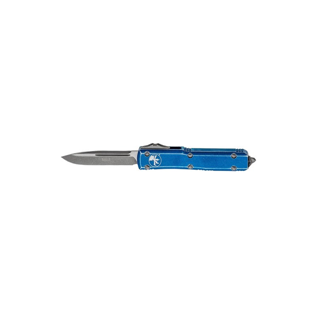Нож Microtech Ultratech Drop Point Stonewash Distressed Blue (121-10DBL) - изображение 1