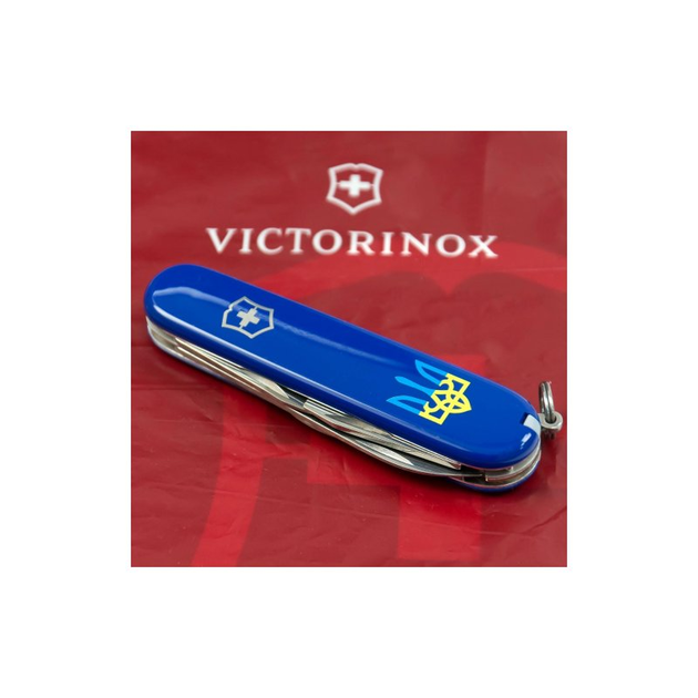 Ніж Victorinox Spartan Ukraine Blue "Тризуб Жовто-Блакитний" (1.3603.2_T0016u) - зображення 2