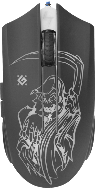 Миша ігрова Defender Ghost GM-190L USB Black (52190) - Фото 1 Миша ігрова Defender Ghost GM-190L USB Black (52190) - зображення 1