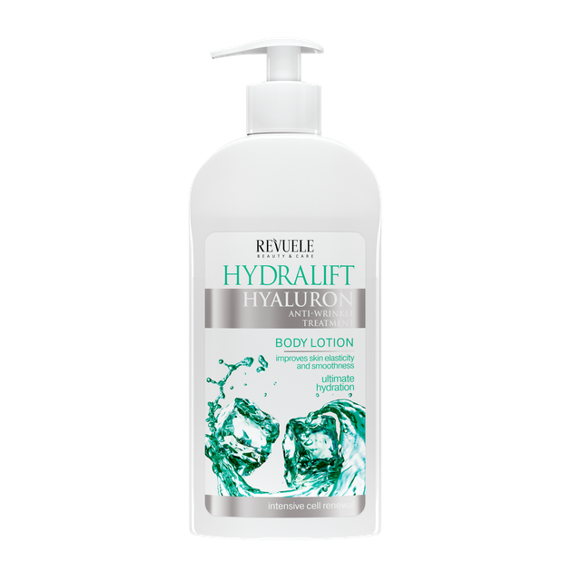 Увлажняющий лосьон для тела с гиалуроновой кислотой Revuele Hydralift Hyaluron, 400 мл - Фото 1 Увлажняющий лосьон для тела с гиалуроновой кислотой Revuele Hydralift Hyaluron, 400 мл - изображение 1