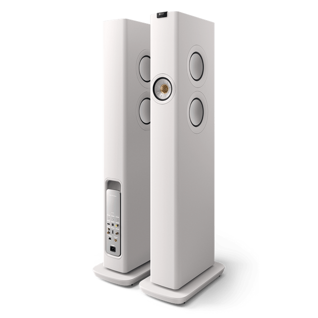 Акустична система KEF LS60 Wireless META Mineral White - зображення 2