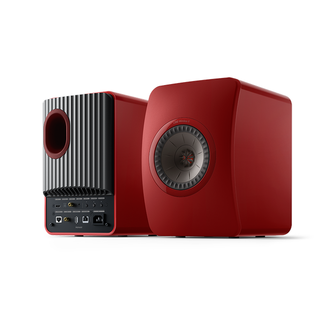 Акустическая система KEF LS50 Wireless II META Crimson Red - Фото 2 Акустическая система KEF LS50 Wireless II META Crimson Red - изображение 2