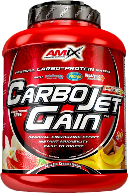 Gainer Amix Carbojet Gain 2250 g Czekolada (8594159531420) - obraz 1