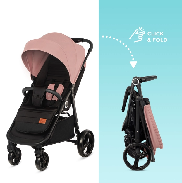 Прогулочная коляска Kinderkraft Grande Plus Pink (KSGRAN00PNK0000) - изображение 6