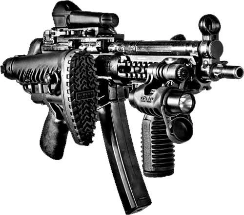 Приклад FAB Defense M4 для MP5 складаний - зображення 2
