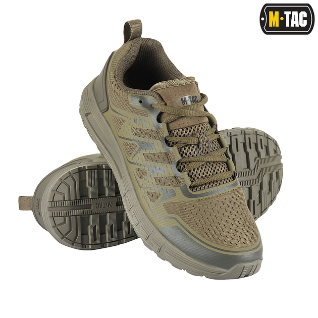 Кроссовки тактические M-TAC SUMMER SPORT DARK OLIVE р.41 Темно-оливковые - изображение 1