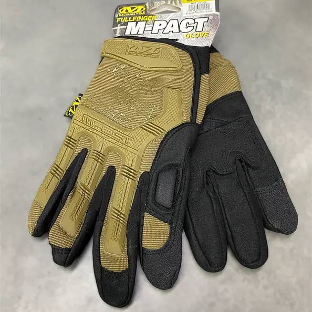 Рукавички тактичні штурмові Mechanix M-PACT Gloves L Койот - зображення 1