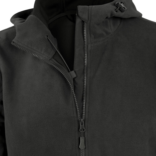 Тактична куртка флісова Condor MERIDIAN FLEECE HOODY 101135 Medium, Чорний - зображення 2