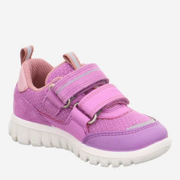 Buty sportowe dziecięce dla dziewczynki na rzepy Superfit Sport7 Mini 1-006203-8500 34 Różowe (9010159179015) - obraz 3