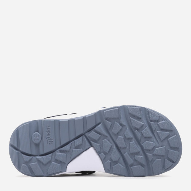 Sandały chłopięce skórzane Superfit Criss Cross 1-000580-8010 37 Blue (9010159149179) - obraz 5