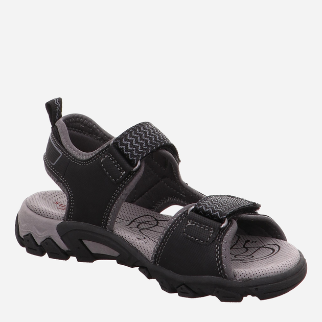 Підліткові сандалії для хлопчика Superfit Hike 0-600451-0000 38 Чорні (9010159756124) - зображення 2